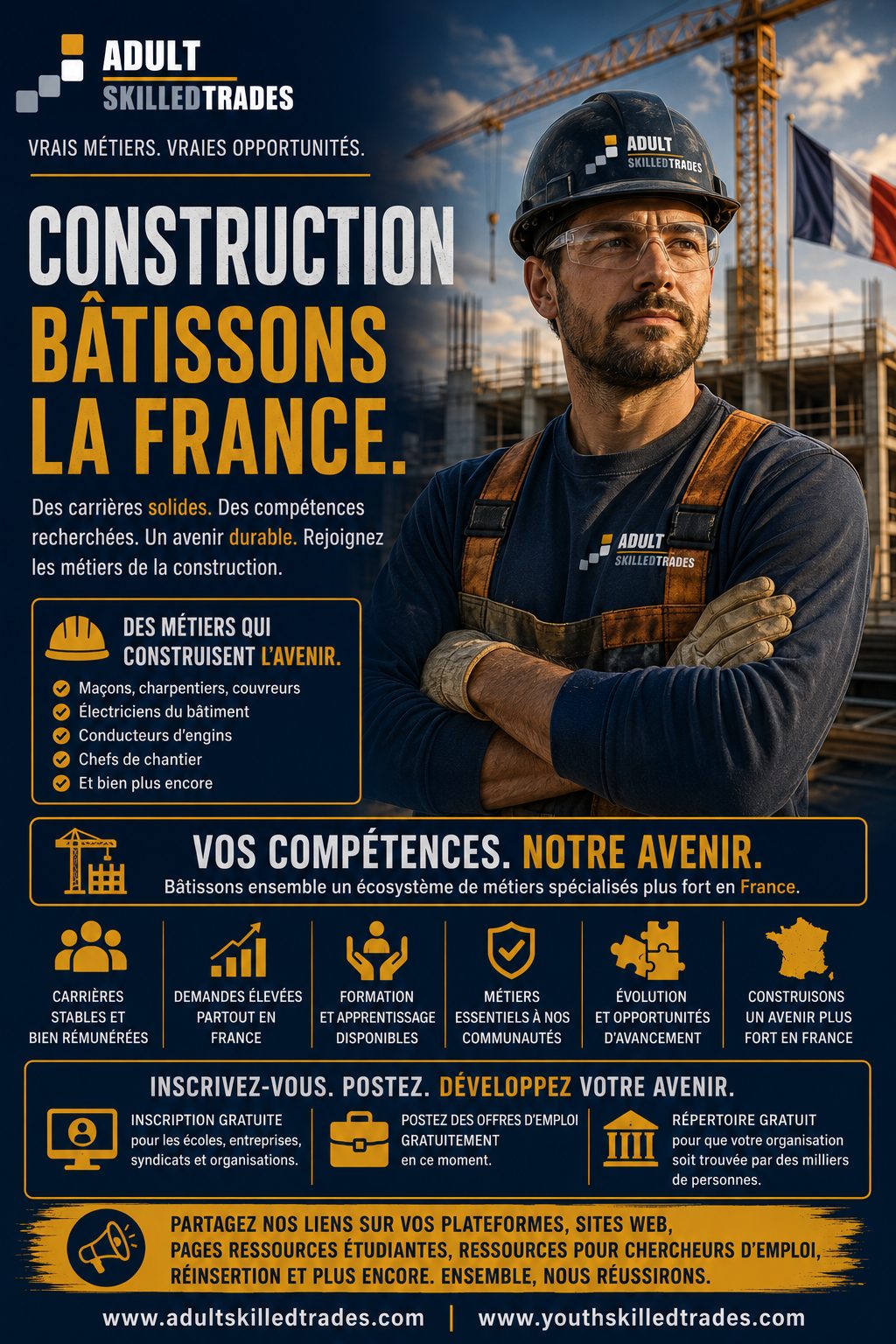 Construction — bâtissons la France