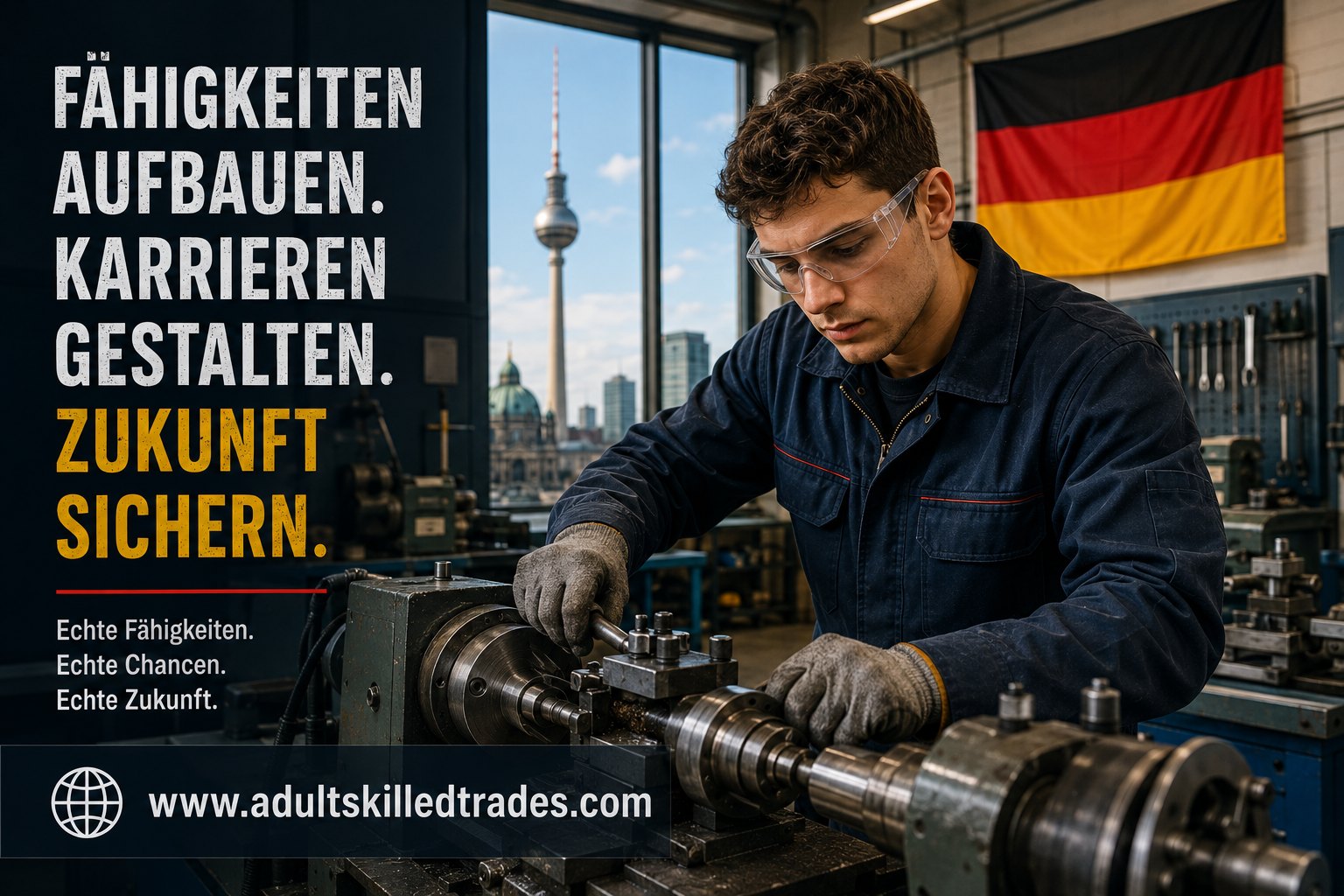 AdultSkilledTrades Deutschland — Poster